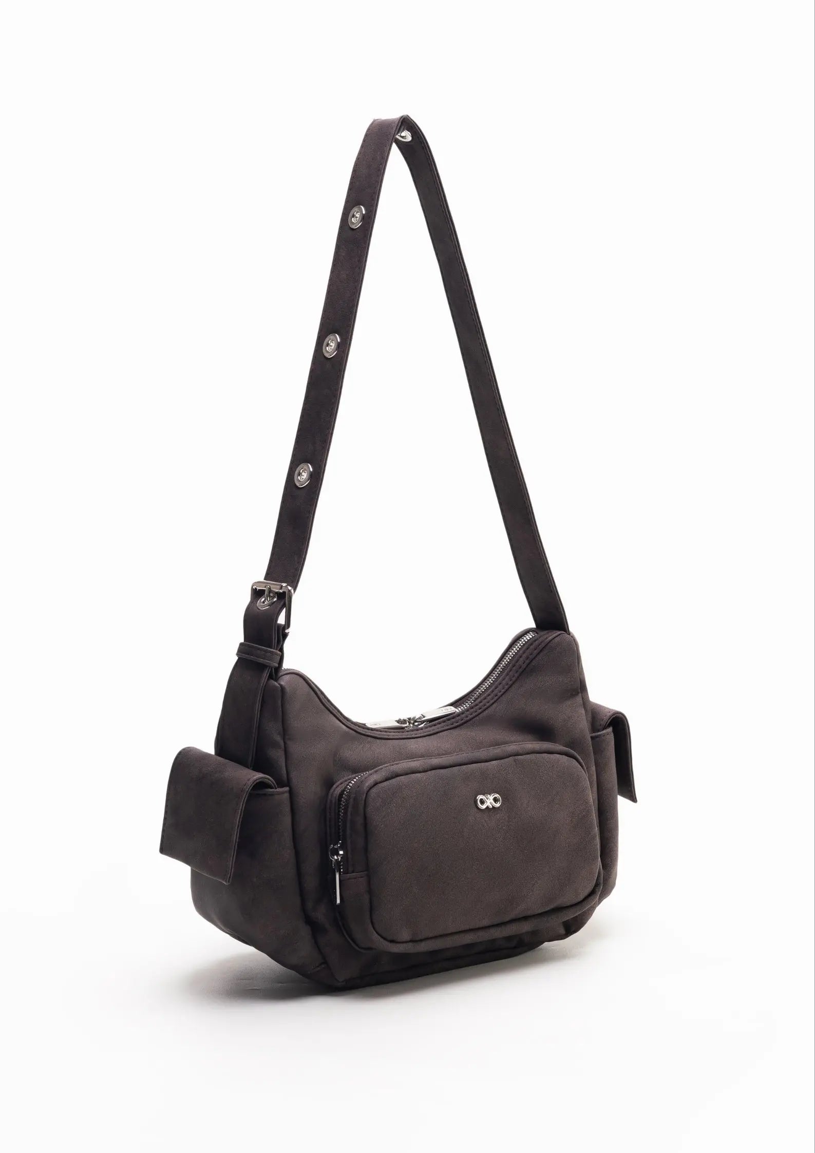 TATE POCKET HANDBAG IN ESPRESSO The Sophia Label