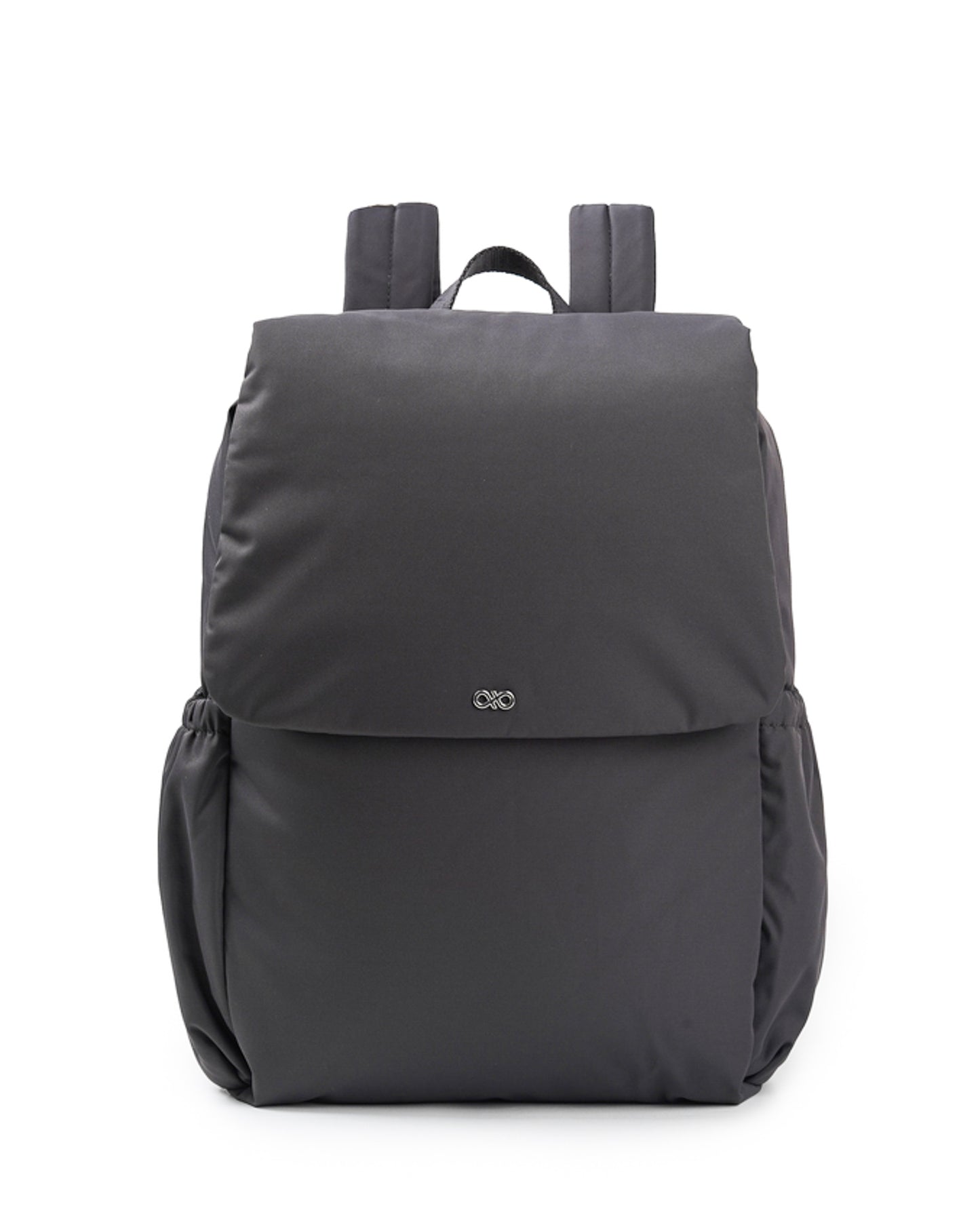 COSY LUXE UTILITY BACKPACK IN CHARCOAL