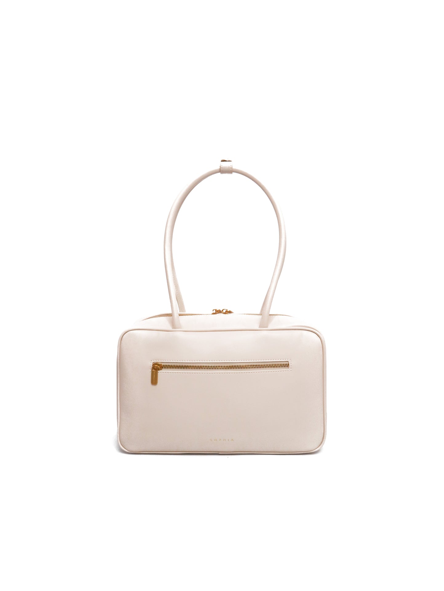 SIGNATURE POCKET M REI TOTE BAG IN CHALK