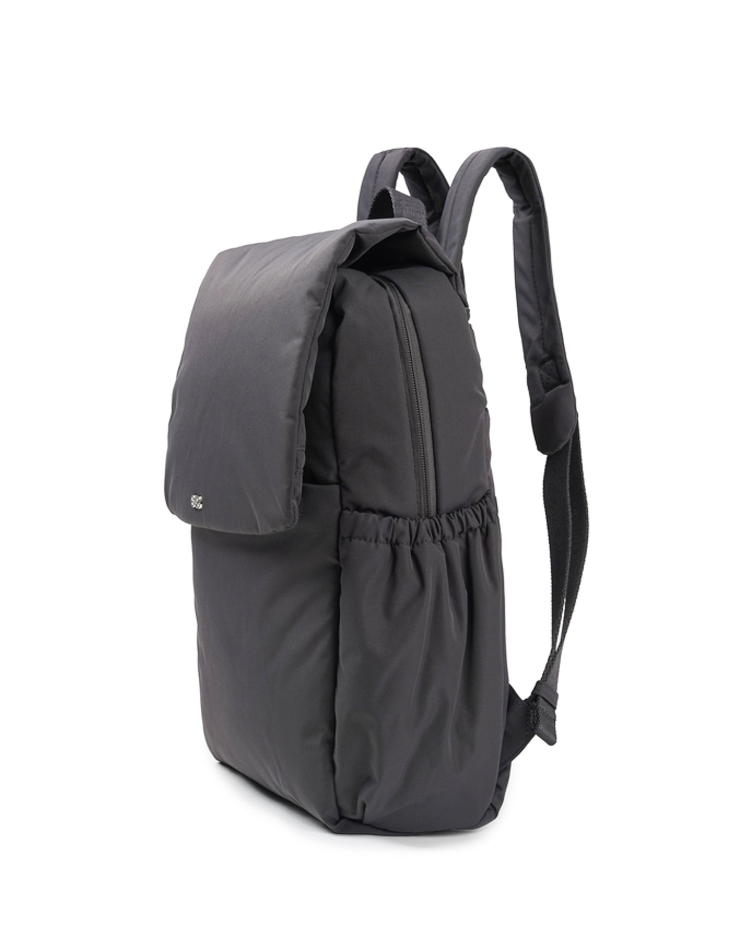 COSY LUXE UTILITY BACKPACK IN CHARCOAL