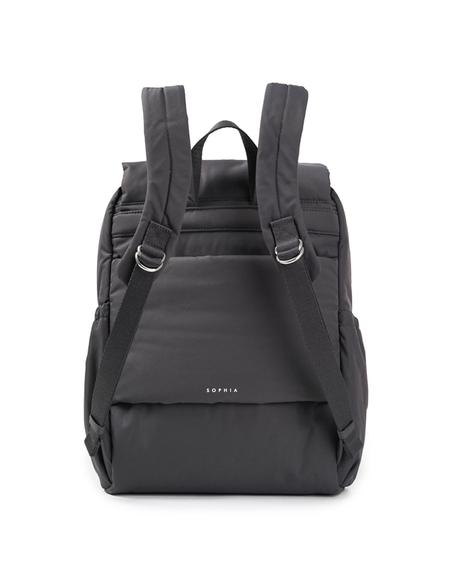 COSY LUXE UTILITY BACKPACK IN CHARCOAL