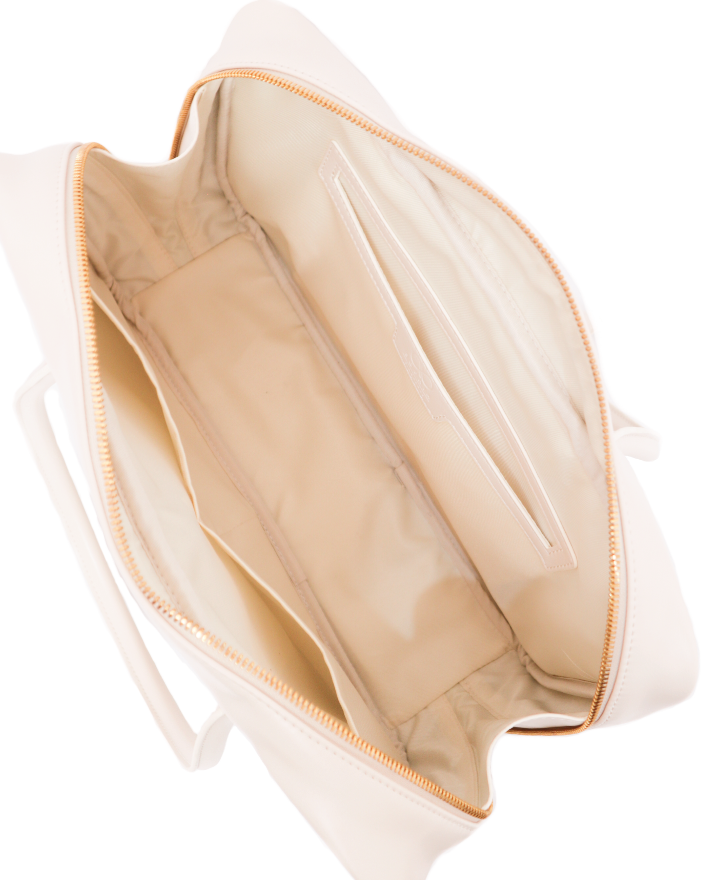 SIGNATURE POCKET M REI TOTE BAG IN CHALK