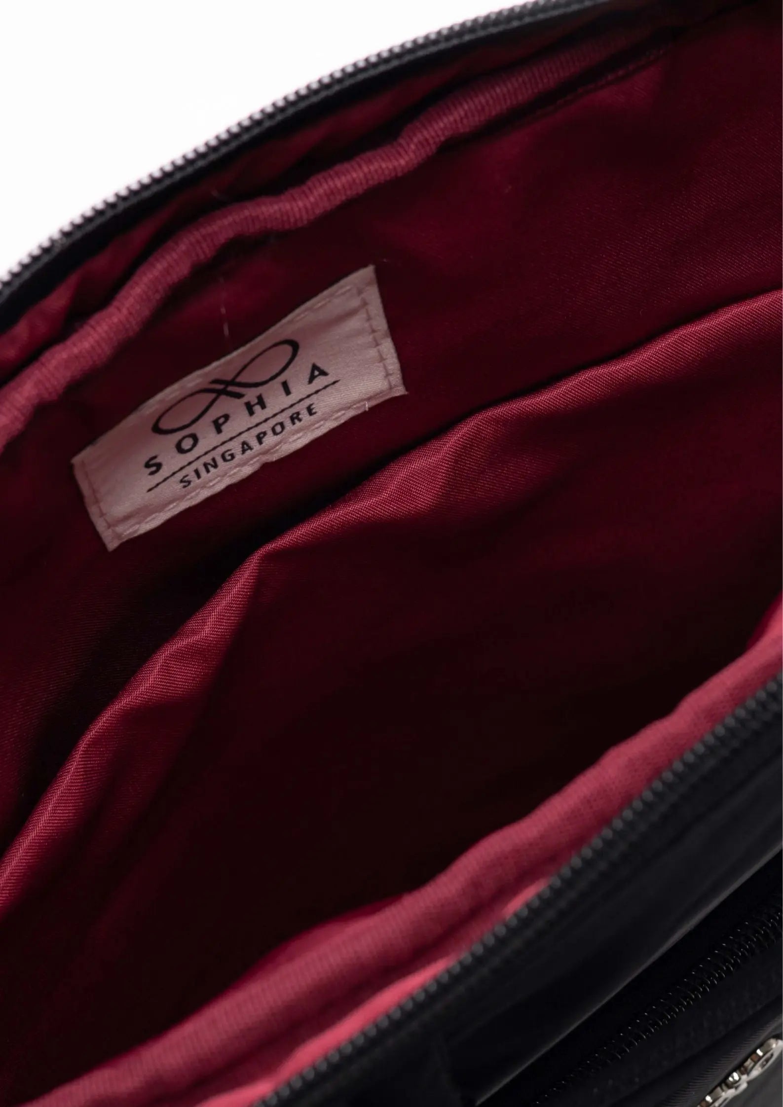 POSH LAPTOP BAG IN JET BLACK The Sophia Label