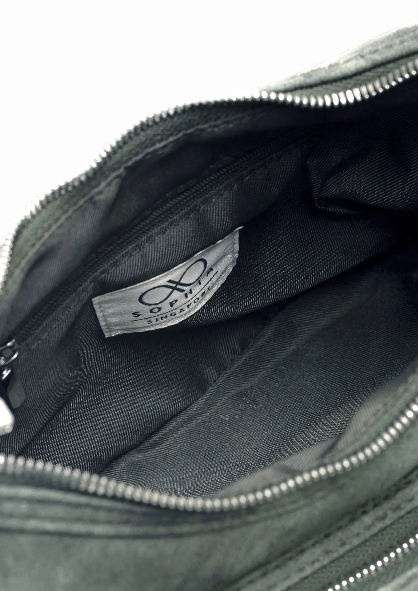 TATE POCKET HANDBAG IN MOSS The Sophia Label