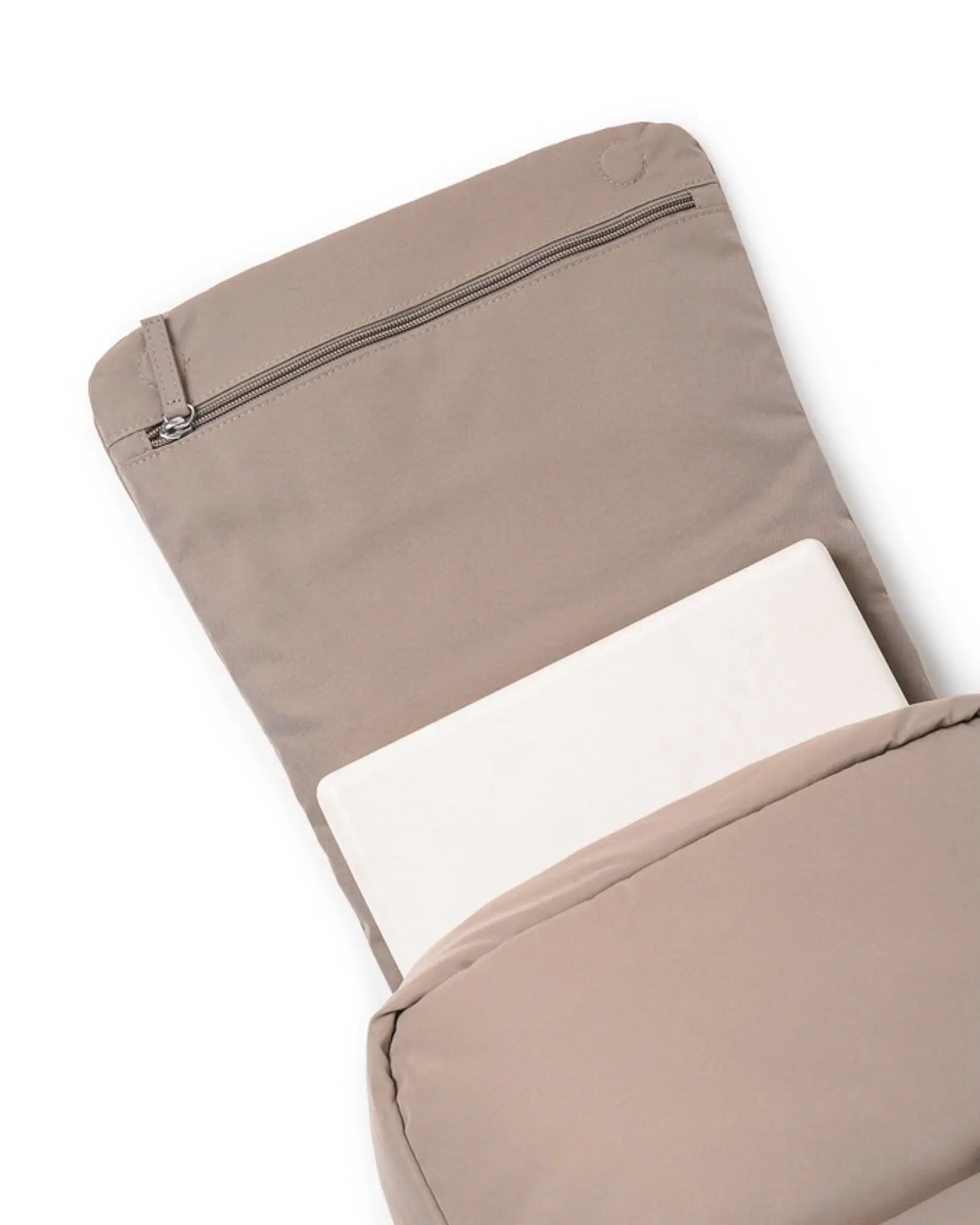 COSY LUXE UTILITY BACKPACK IN TAUPE TSL Singapore