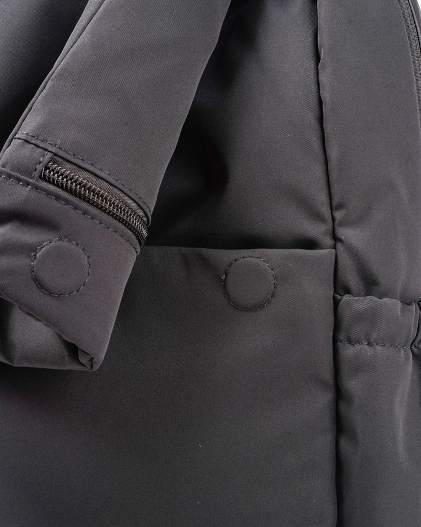 COSY LUXE UTILITY BACKPACK IN CHARCOAL