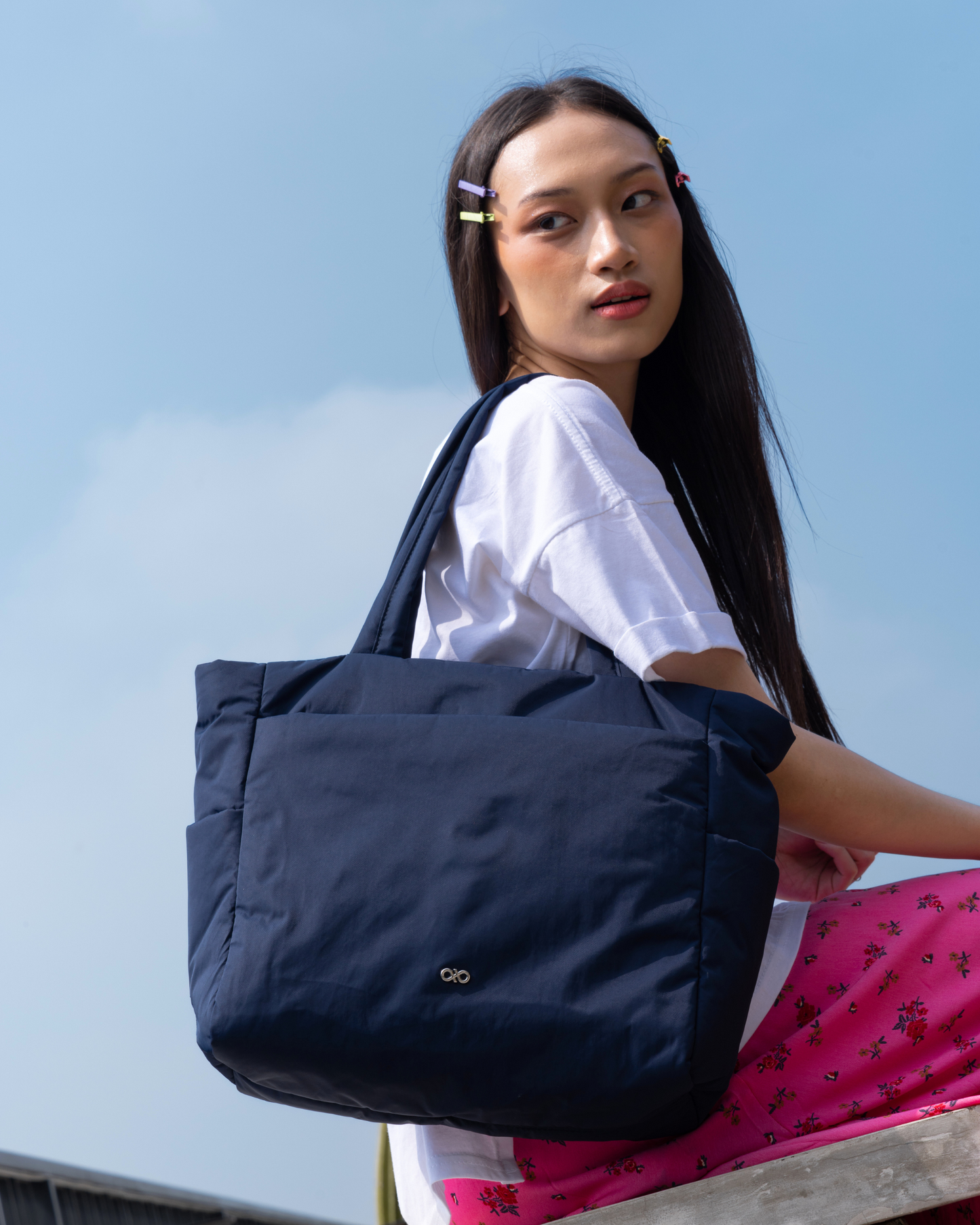 POSH TOTE BAG IN MIDNIGHT