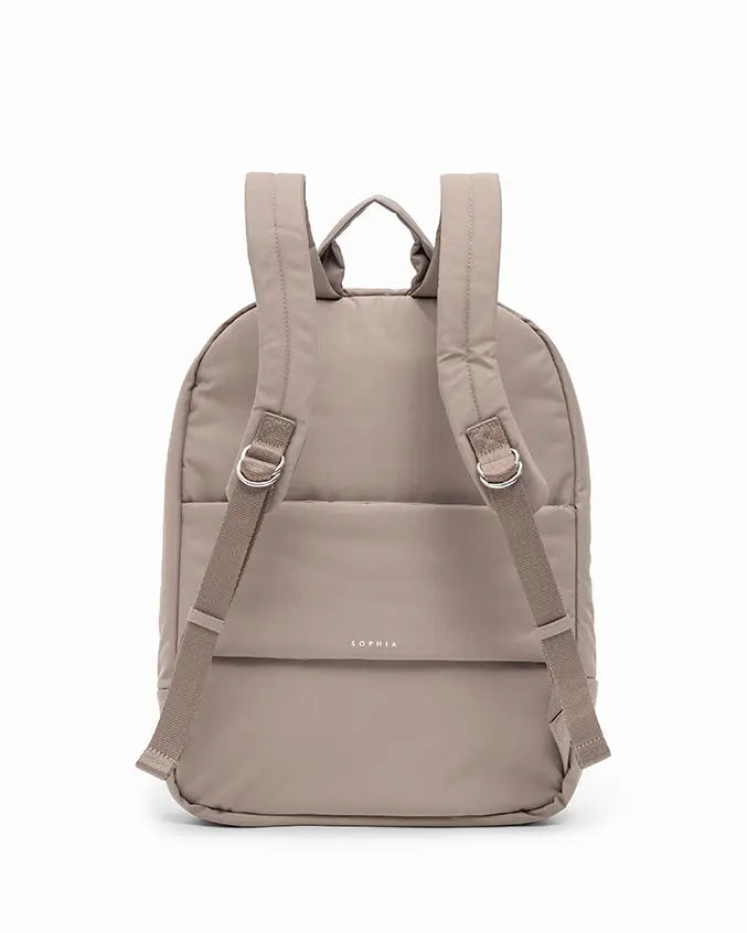 COSY LUXE XL COMMUTER BACKPACK IN TAUPE TSL Singapore
