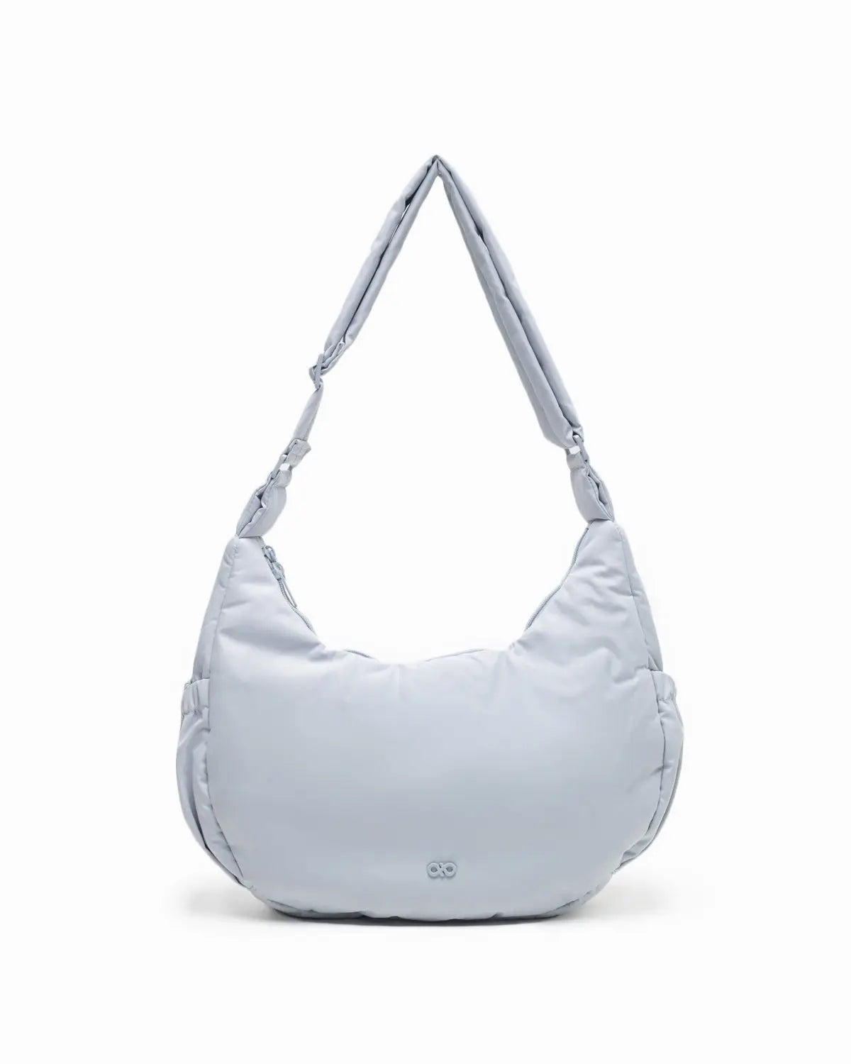 L COSY LUXE CRESCENT BAG IN FROST The Sophia Label