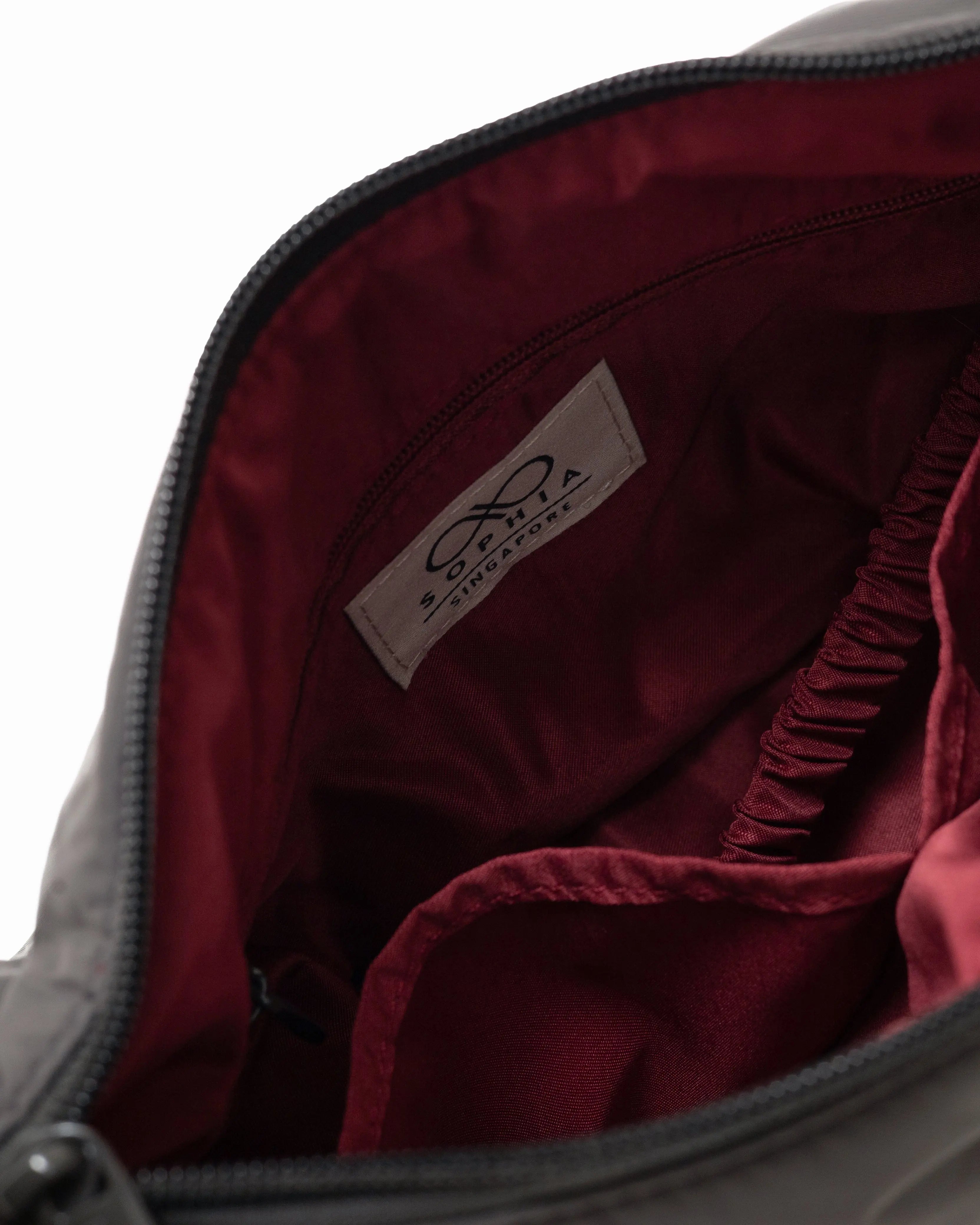 MINI SIGNATURE POCKET CROSSBODY BAG IN POSH STORM