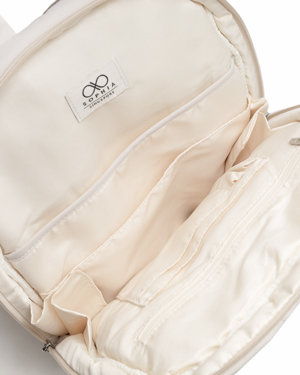COSY LUXE COMMUTER BACKPACK IN OAT
