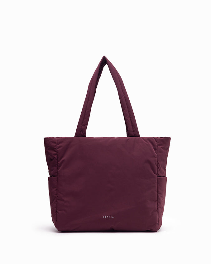 POSH TOTE BAG IN WINE
