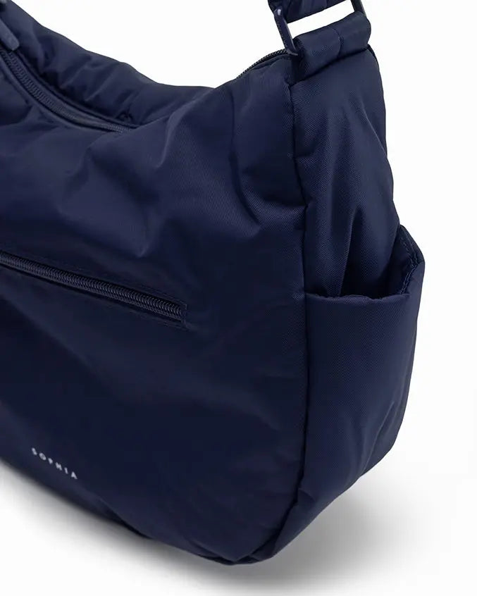 SIGNATURE POCKET CROSSBODY BAG IN POSH MIDNIGHT TSL Singapore