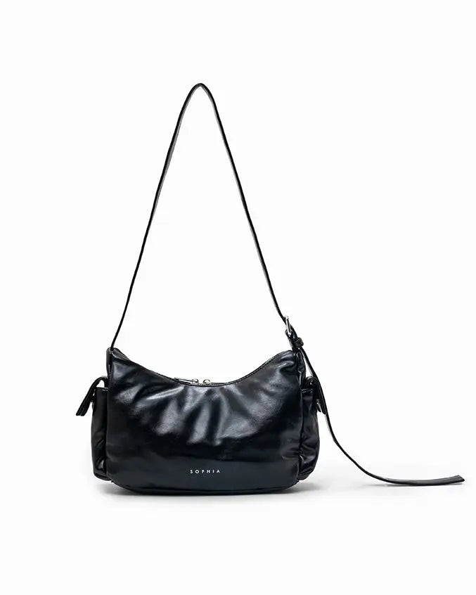 The Sophia Label - EVERYDAY CITY MINI BAG IN PANTHER BLACK