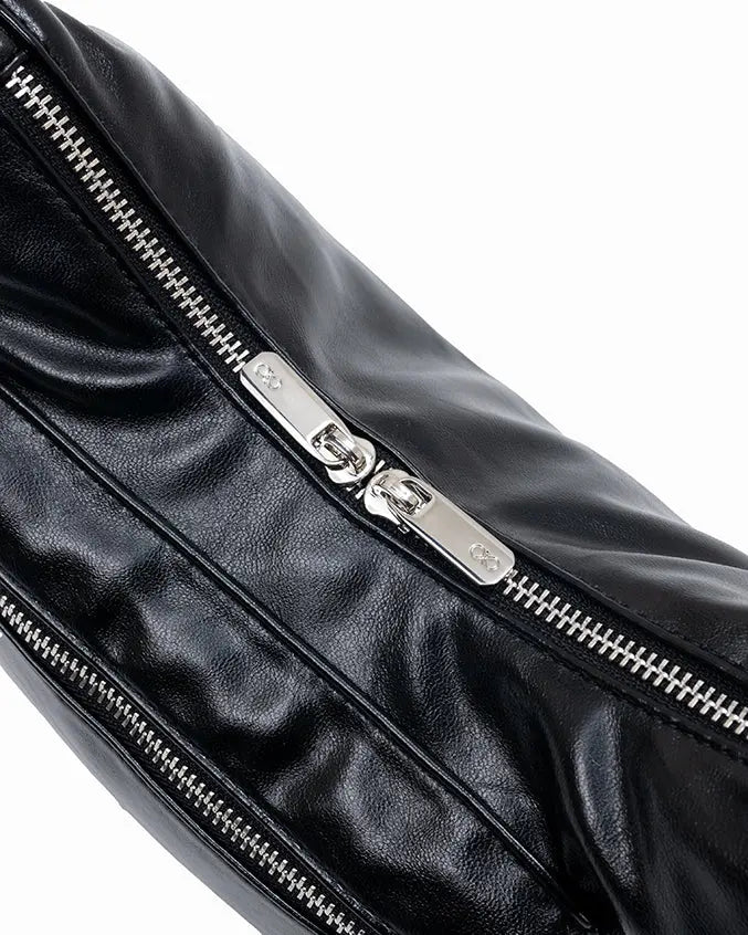 The Sophia Label - EVERYDAY CITY MINI BAG IN PANTHER BLACK