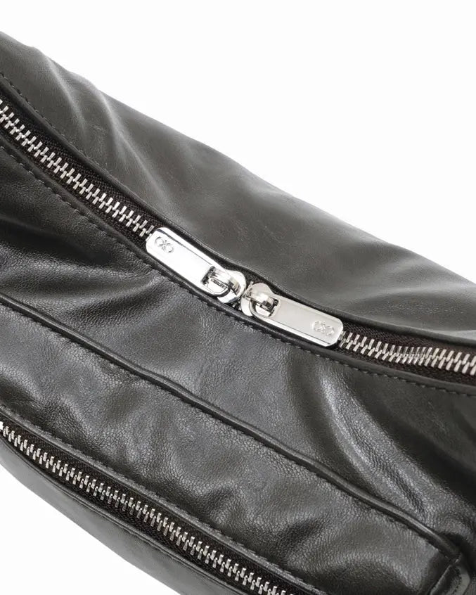 EVERYDAY CITY MINI BAG IN OBSIDIAN GREY - The Sophia Label