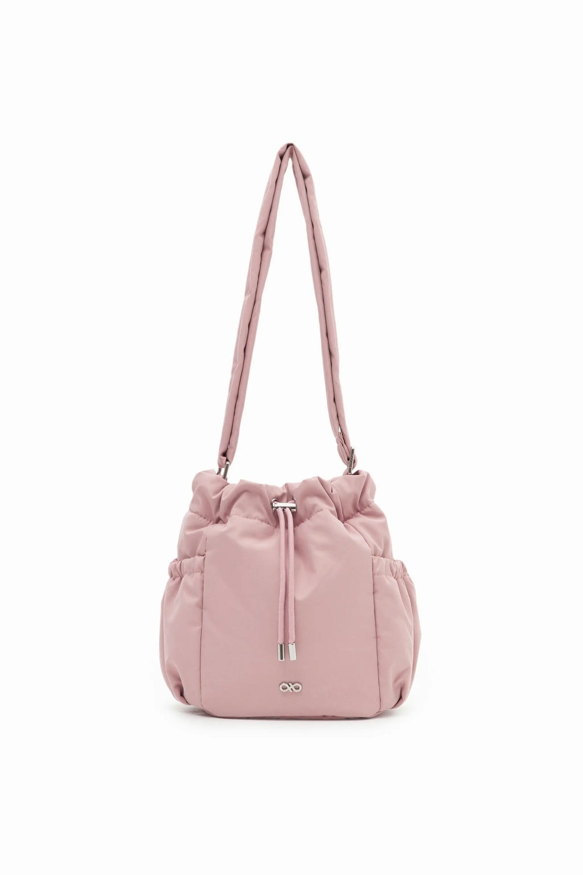 MINI COSY LUXE BUCKET BAG IN ROSY