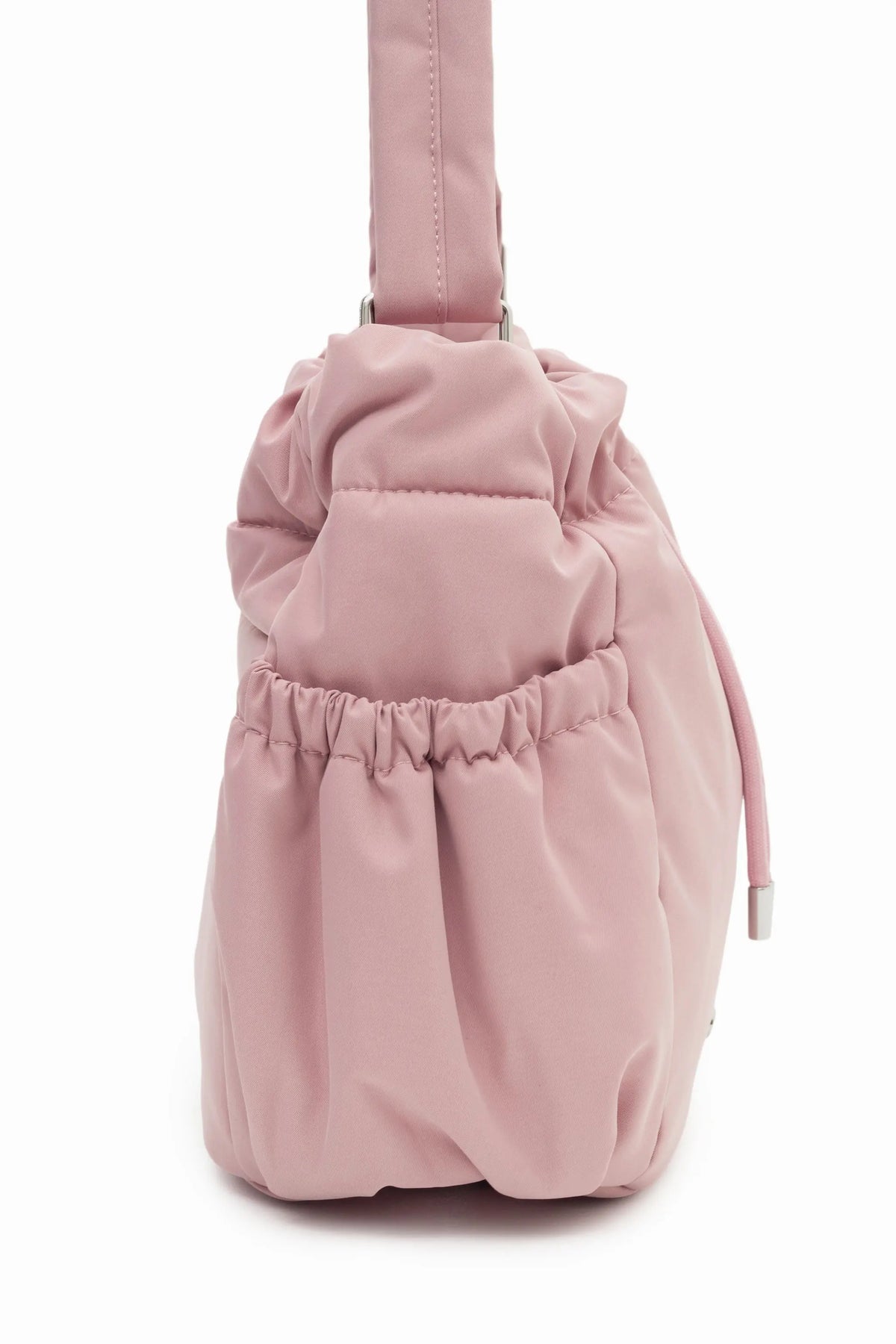 MINI COSY LUXE BUCKET BAG IN ROSY