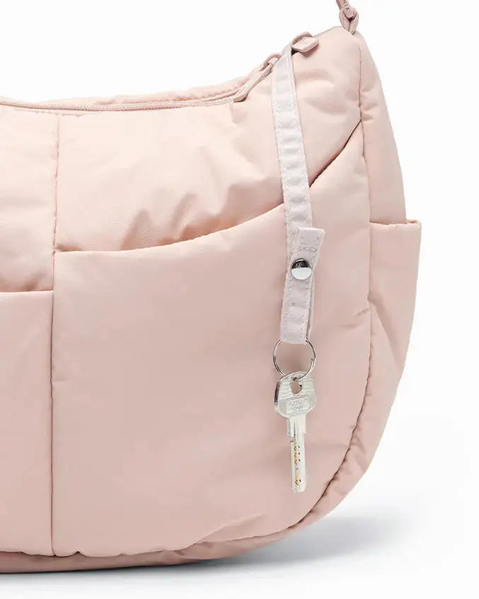 SIGNATURE POCKET CROSSBODY BAG IN POSH BLOOM TSL Singapore