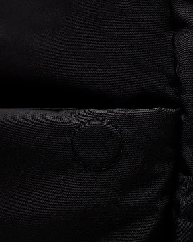 COSY LUXE UTILITY BACKPACK IN JET BLACK TSL Singapore