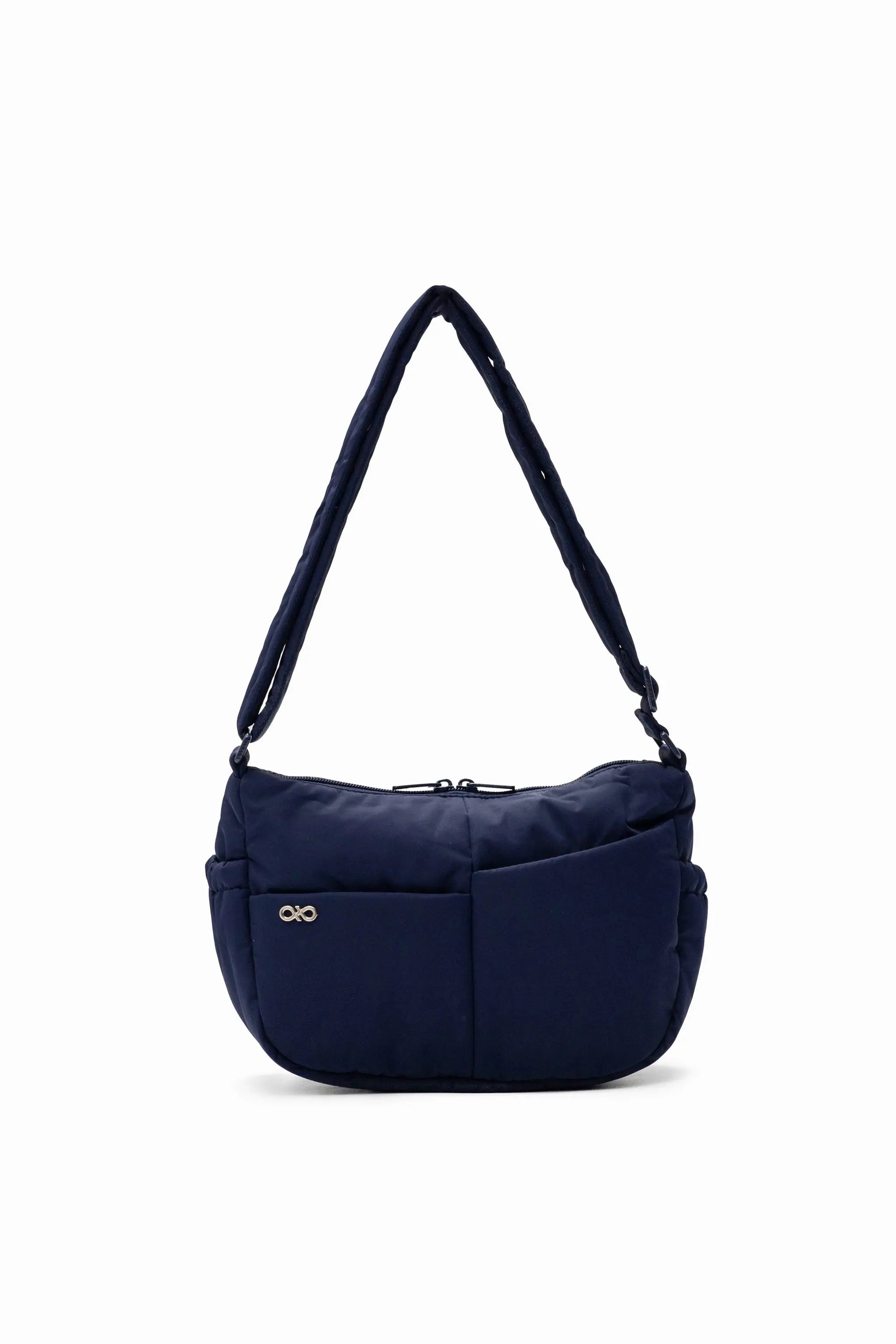 MINI SIGNATURE POCKET CROSSBODY BAG IN POSH MIDNIGHT