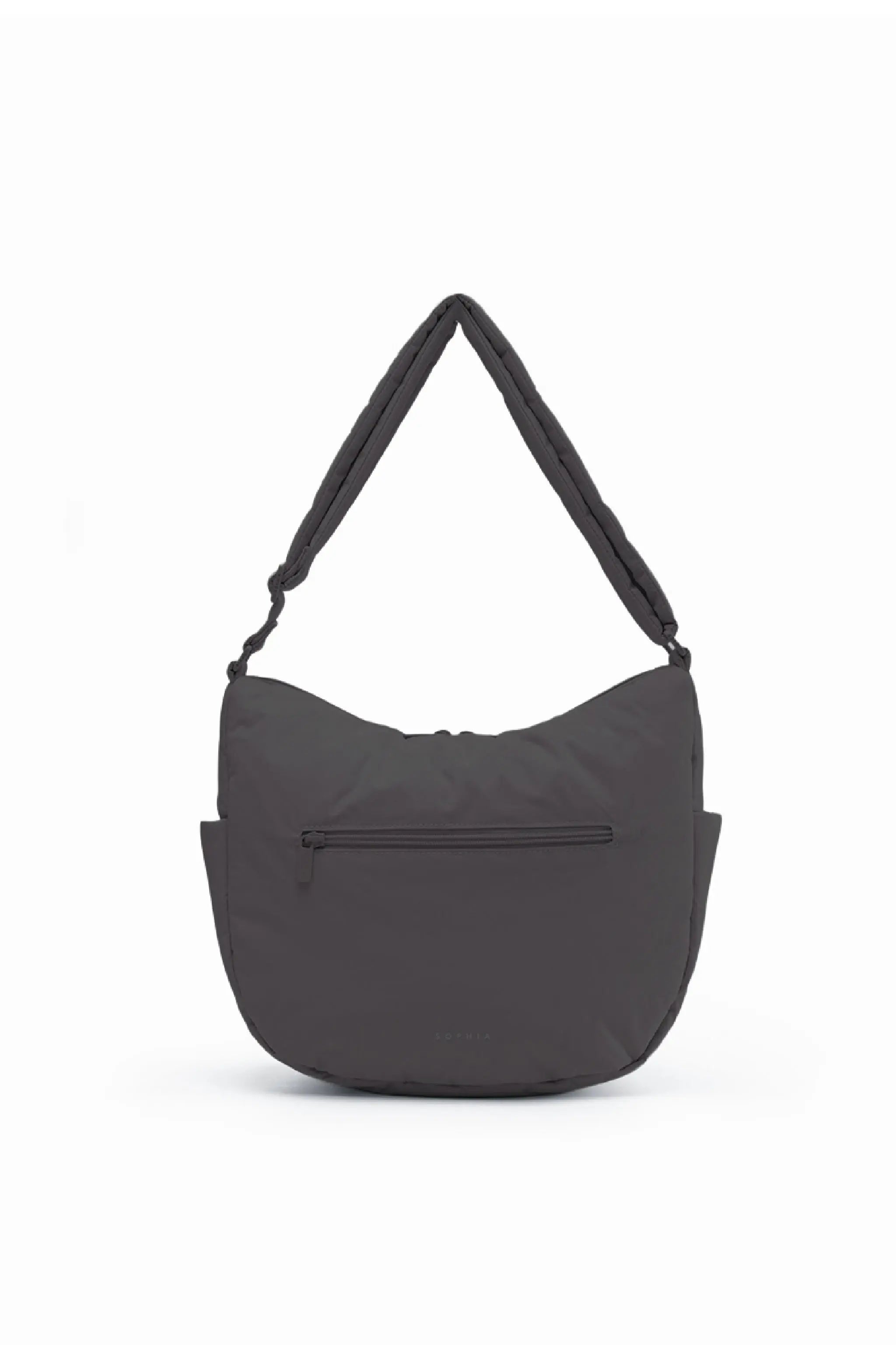 SIGNATURE POCKET CROSSBODY BAG IN POSH STORM GREY