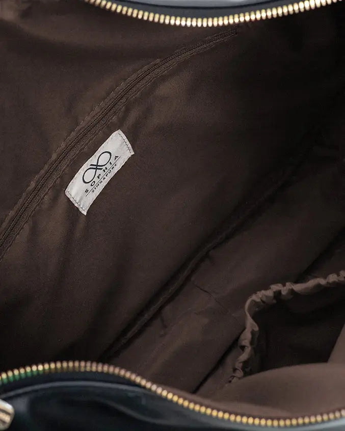 SIGNATURE POCKET SLOUCHY HOBO IN BLACK TSL Singapore