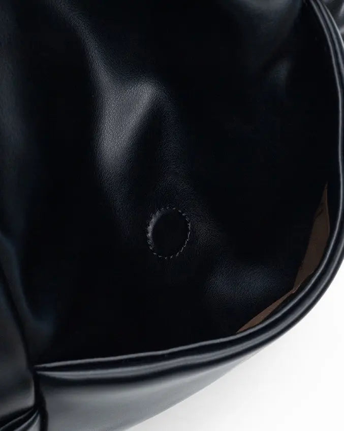 SIGNATURE POCKET SLOUCHY HOBO IN BLACK TSL Singapore