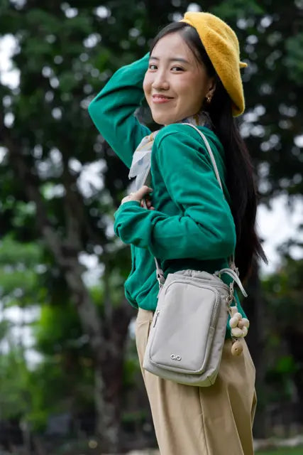 OHANA EXPLORER BAG IN DOVE GREY TSL Singapore