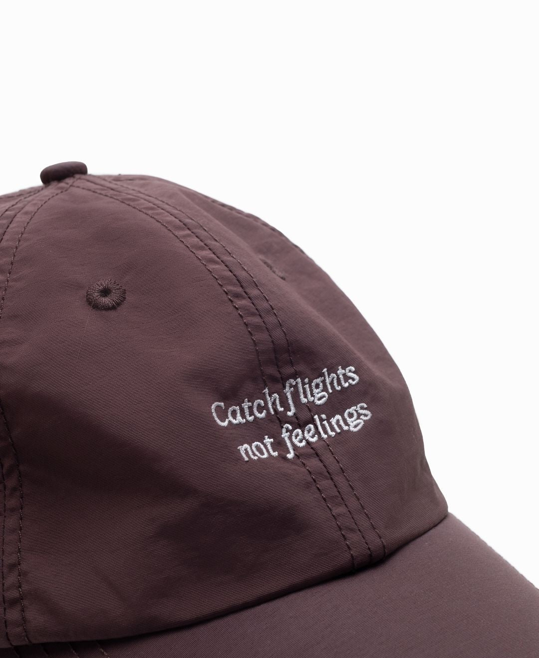 CATCH FLIGHTS NOT FEELINGS CAP