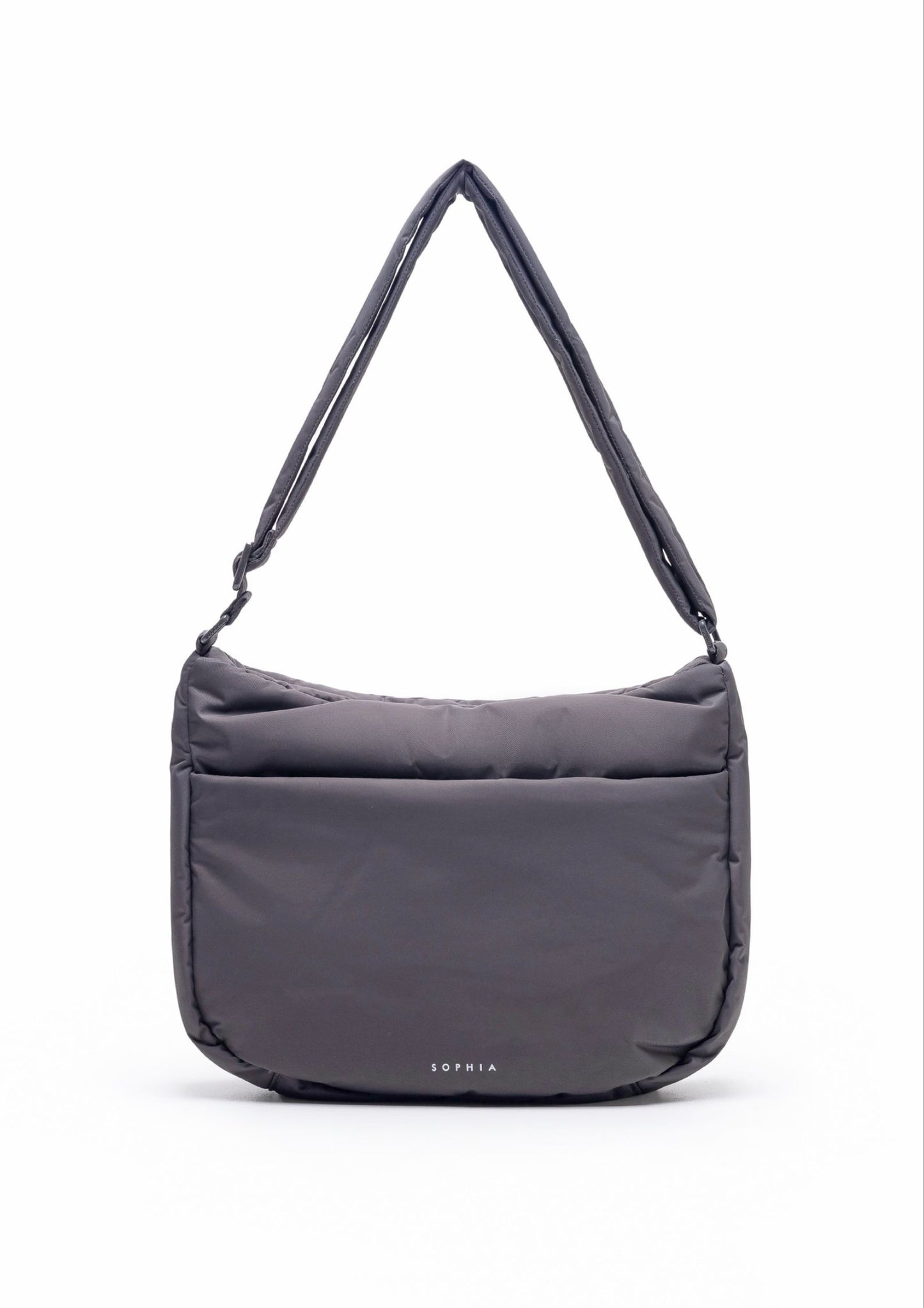 POSH PUFFY CROSSBODY BAG IN STORM