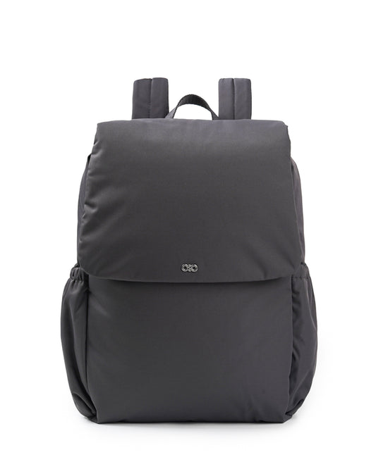 COSY LUXE UTILITY BACKPACK IN CHARCOAL