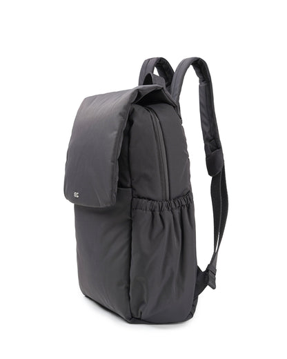 COSY LUXE UTILITY BACKPACK IN CHARCOAL