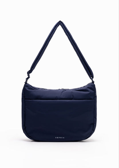 POSH PUFFY CROSSBODY BAG IN MIDNIGHT