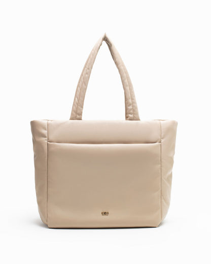 CUSHY TOTE BAG IN OAT