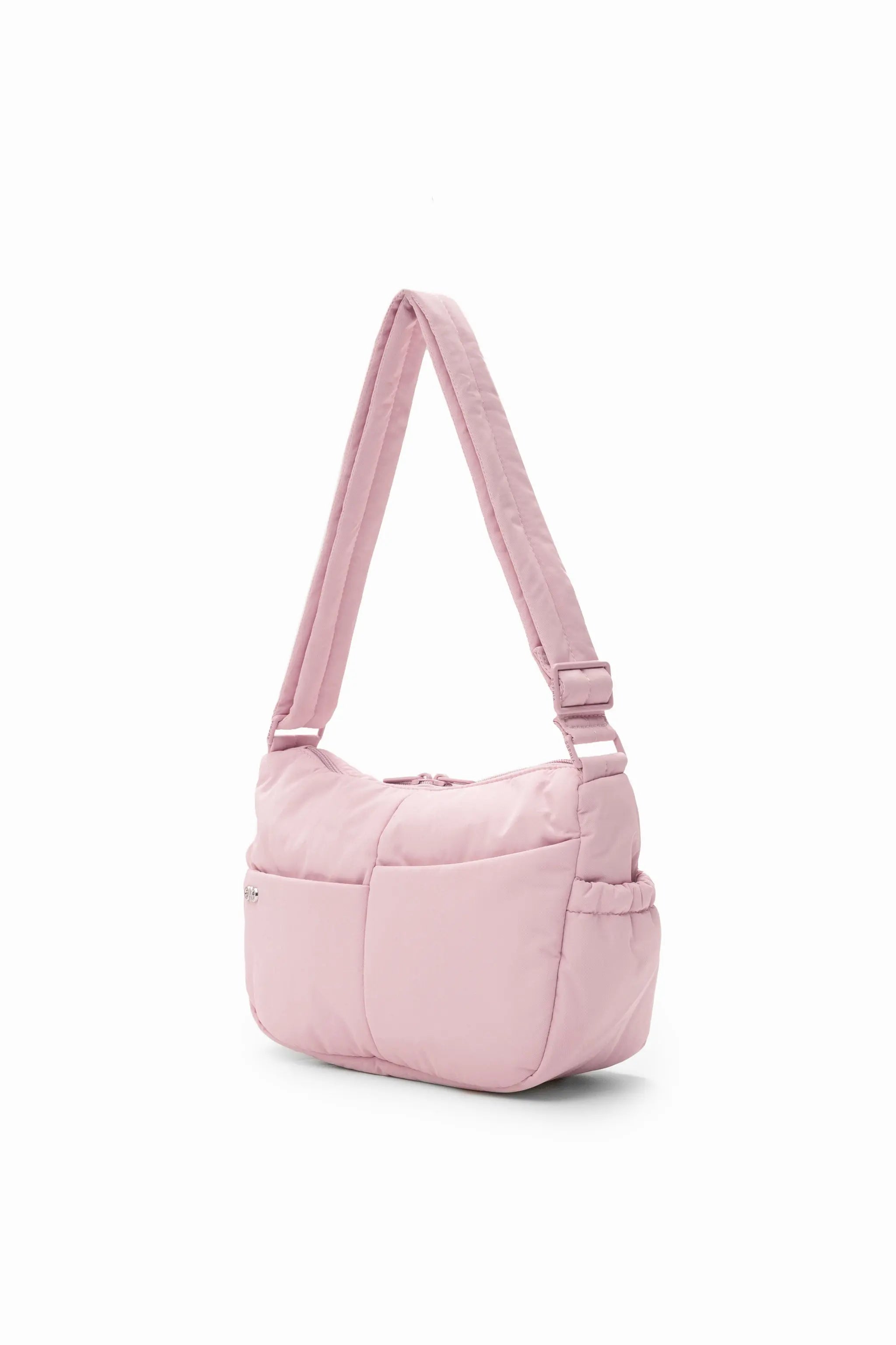 MINI SIGNATURE POCKET CROSSBODY BAG IN POSH BLOOM PINK 