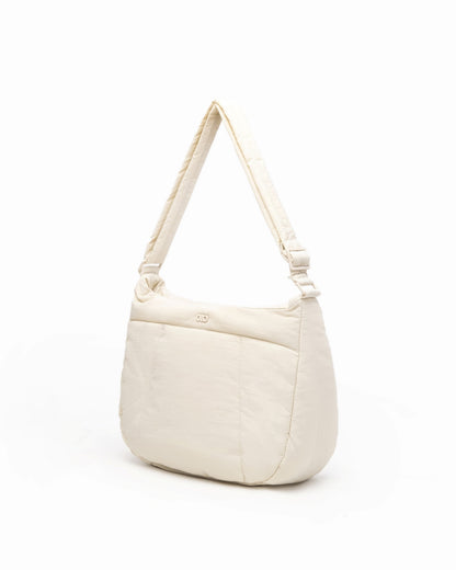 COSY PUFFY CROSSBODY BAG IN MOONBEAM