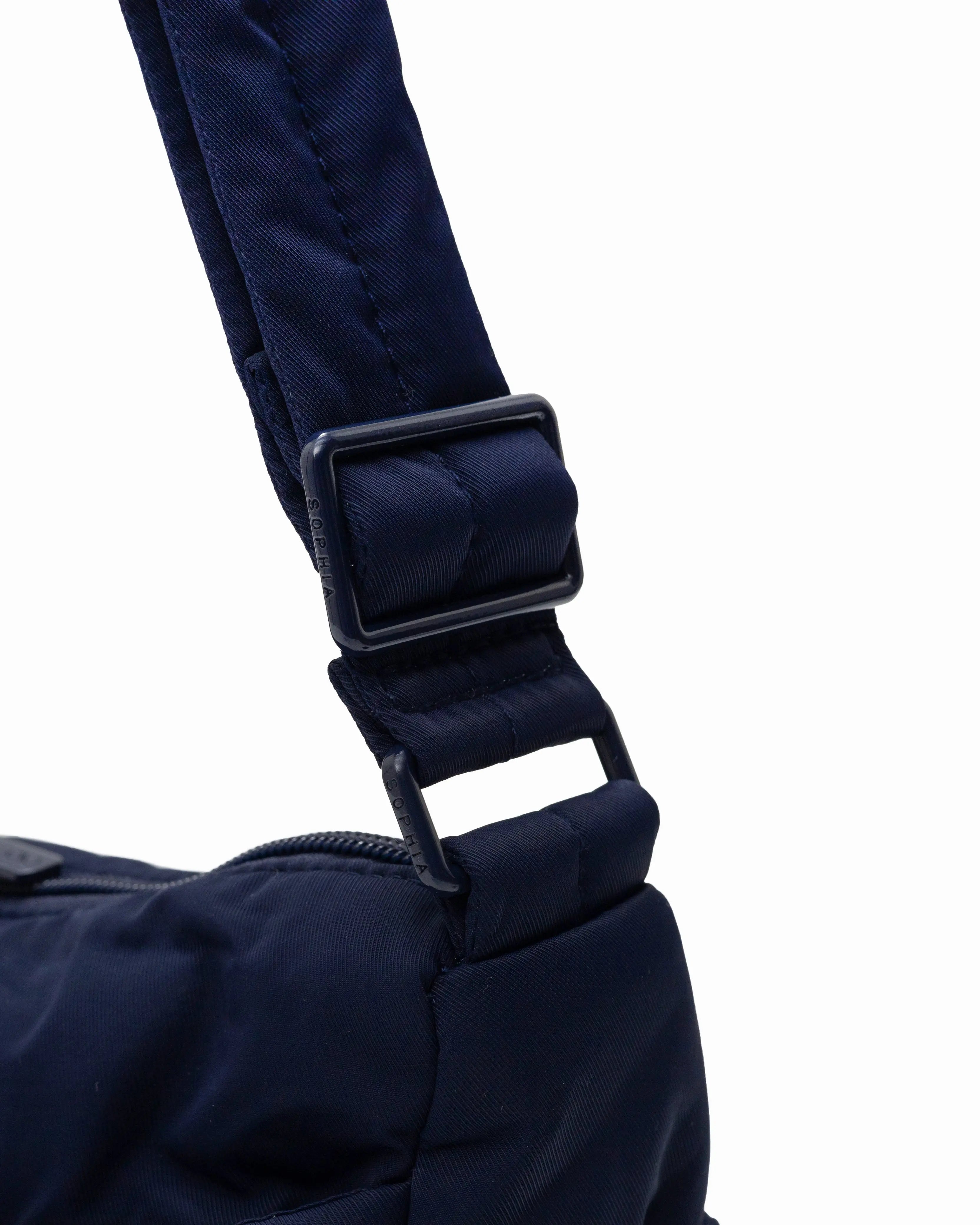 MINI SIGNATURE POCKET CROSSBODY BAG IN POSH MIDNIGHT 
