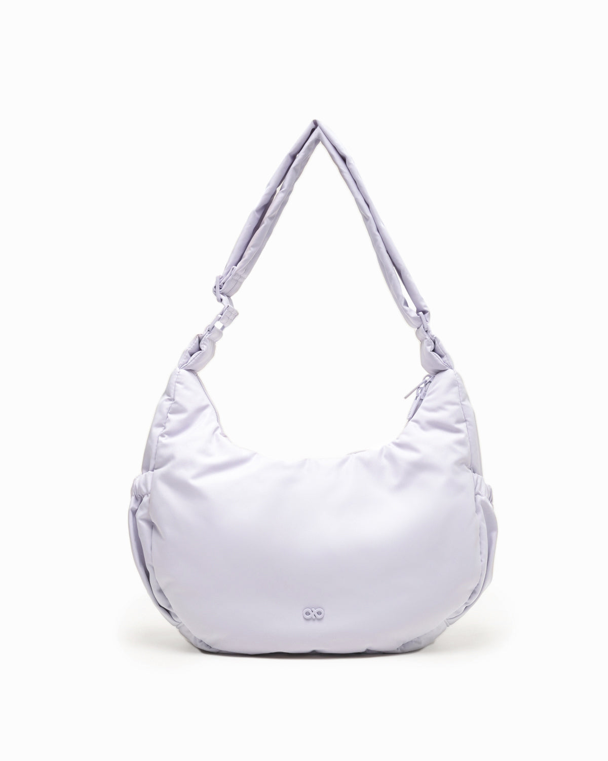 L COSY LUXE CRESCENT BAG LILAC