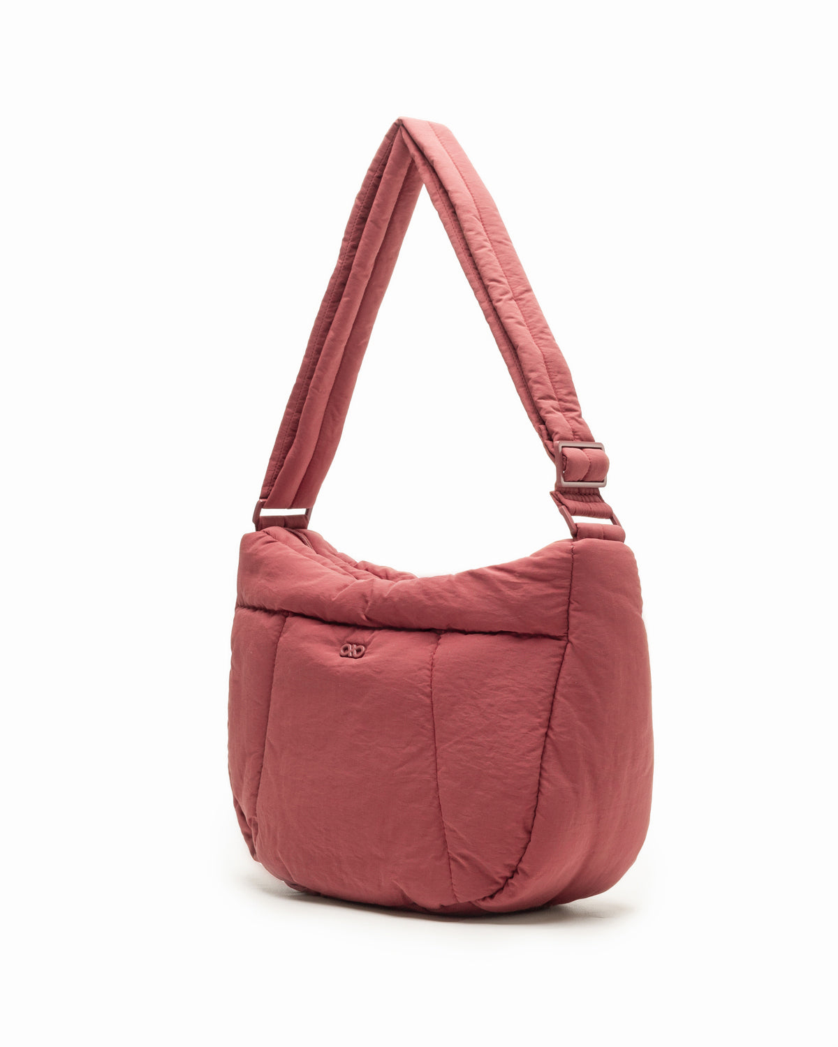 COSY PUFFY CROSSBODY BAG IN ROSSA