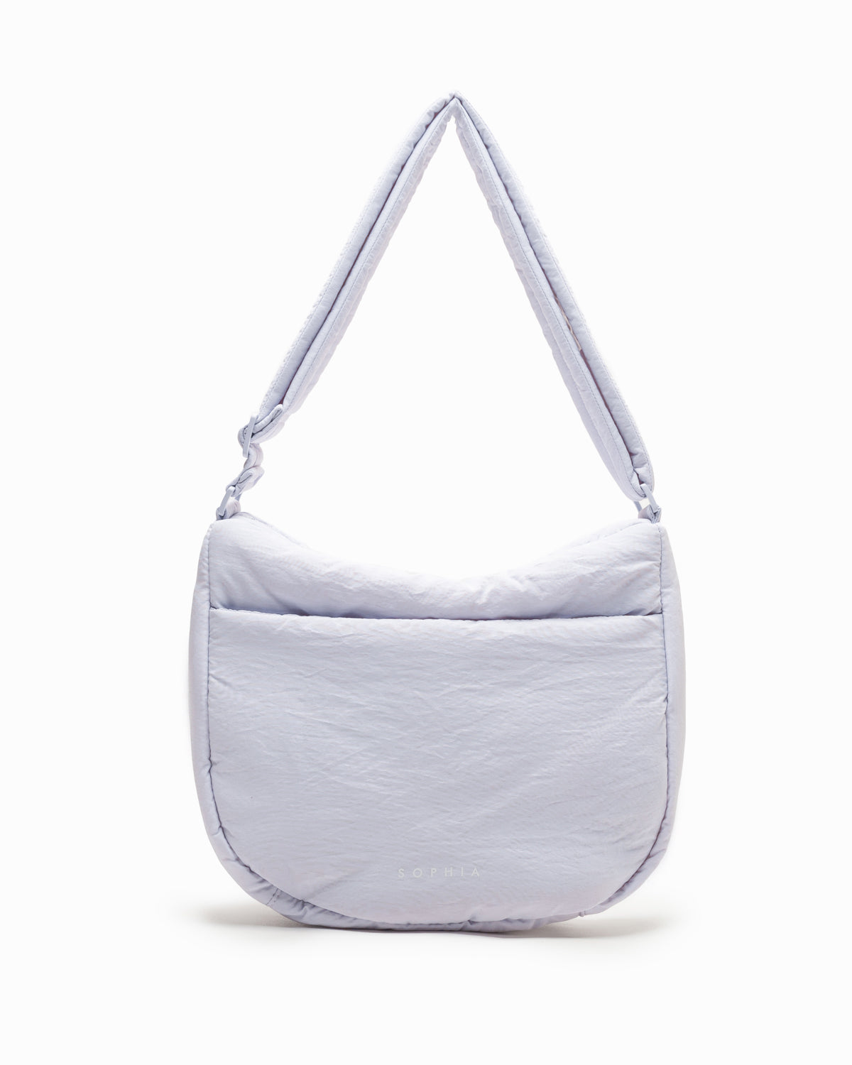 COSY PUFFY CROSSBODY BAG IN LILAC