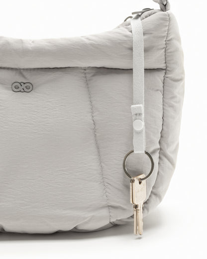 COSY PUFFY CROSSBODY BAG IN DOVE