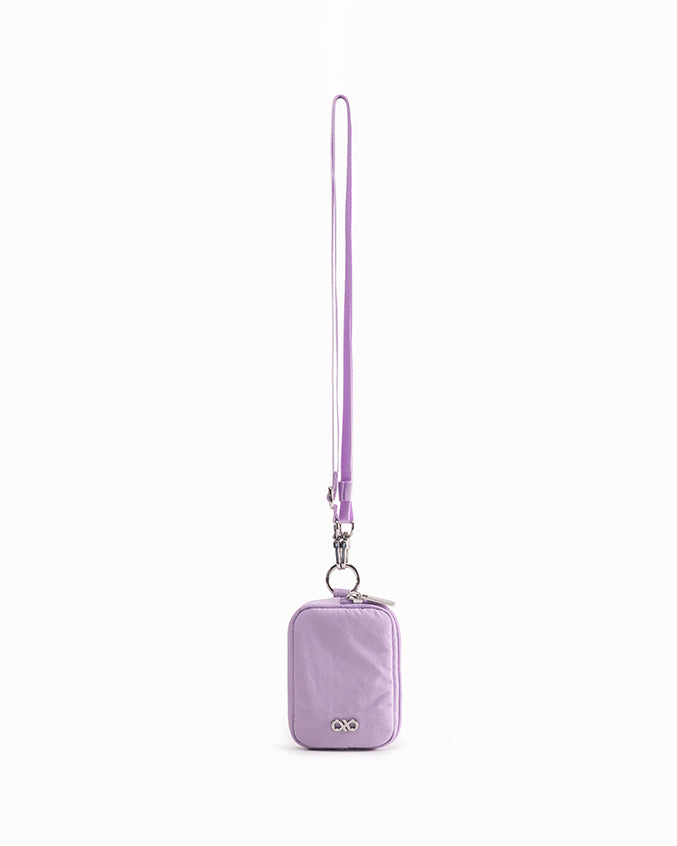 CARDHOLDER LANYARD IN PERIWINKLE