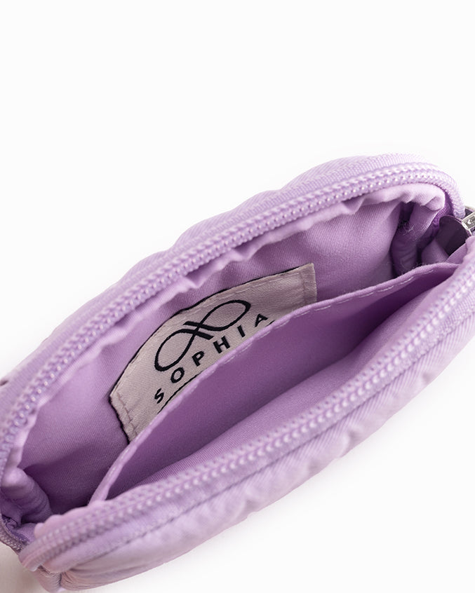 CARDHOLDER LANYARD IN PERIWINKLE