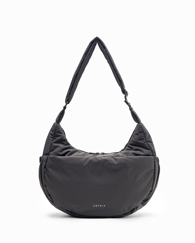 XL POSH CRESCENT BAG IN STORM