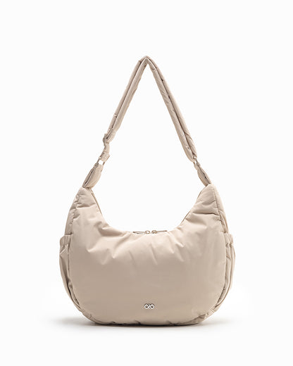 XL POSH CRESCENT BAG IN OAT