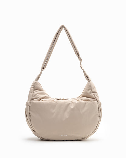 XL POSH CRESCENT BAG IN OAT