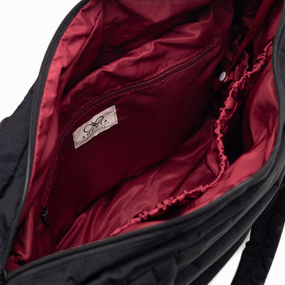 POSH TOTE BAG IN JET BLACK