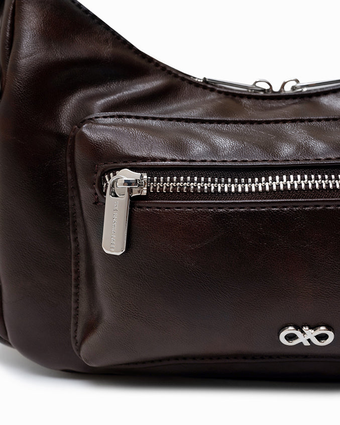 EVERYDAY CITY MINI BAG IN ESPRESSO BROWN