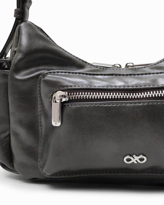 EVERYDAY CITY MINI BAG IN OBSIDIAN GREY